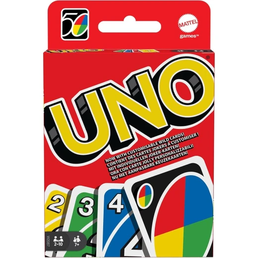 UNO | Classic Color & Number Matching Card Game - 112 Cards - Customizable & Erasable Wild - Special Action Cards Included UNO | Classic Color & Number Matching Card Game - 112 Cards - Customizable & Erasable Wild - Special Action Cards Included